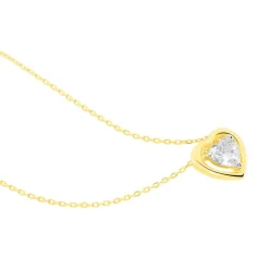 Marc Orian Colliers Cœur|Colliers > Collier Anastasy Or Jaune Oxyde De Zirconium