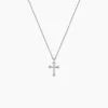 Collier Angel Argent Blanc Oxyde De Zirconium