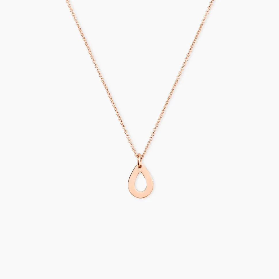 Collier Anh Argent Rose