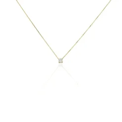Marc Orian Colliers Diamant|Colliers > Collier Aphrodite Or Jaune Diamant Synthetique