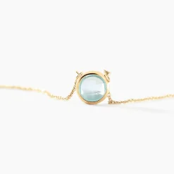 Marc Orian Colliers|Colliers Avec Pierres > Collier Arenale Or Jaune Topaze