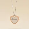 Collier Argent Bicolore Jiya