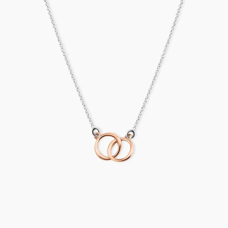 Collier Argent Bicolore Virgino