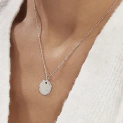 Collier Argent Blanc Amika Oxydes De Zirconium
