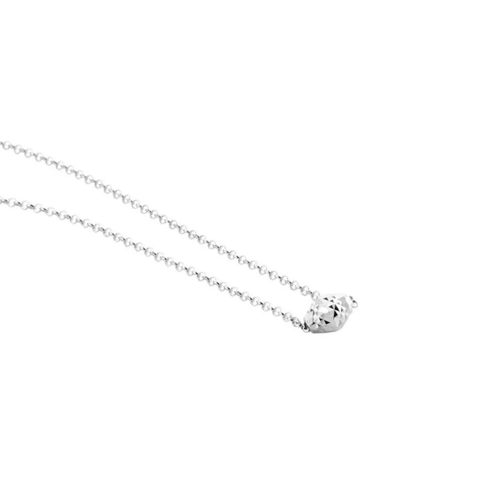Collier Argent Blanc Jacquotte