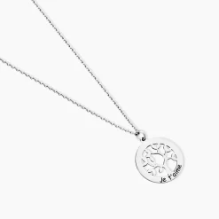 Marc Orian Colliers Fantaisie|Colliers Arbre De Vie > Collier Argent Blanc Vroon