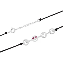 Collier Argent Dustin Cordon Pastilles Oxyde