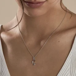 Collier Argent Fifi Oxydes De Zirconium