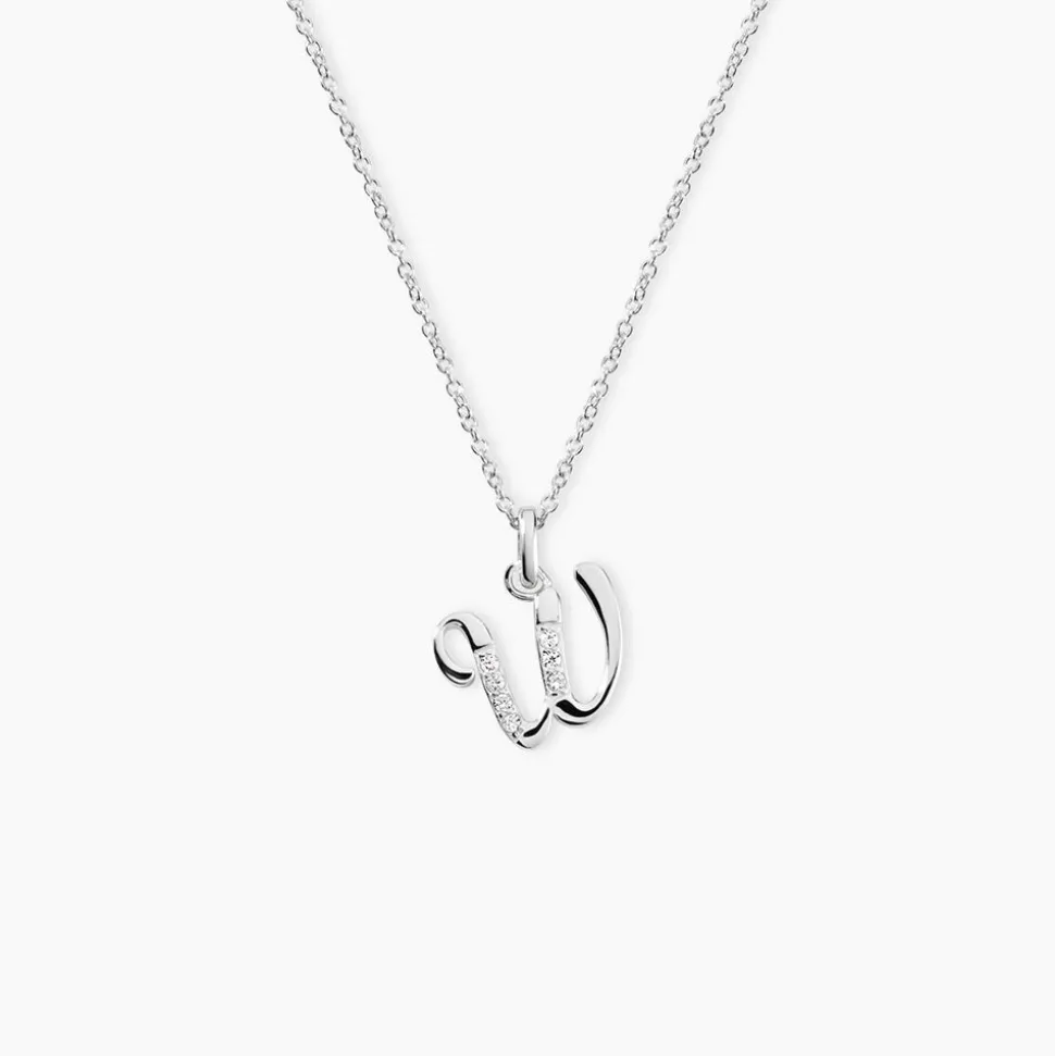 Collier Argent Fifi Oxydes De Zirconium
