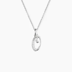 Collier Argent Fifi Oxydes De Zirconium