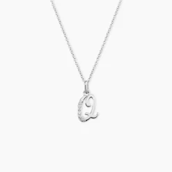 Collier Argent Fifi Oxydes De Zirconium