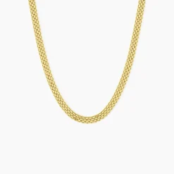 Marc Orian Colliers Fantaisie|Colliers > Collier Argent Jaune Carola