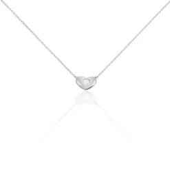 Collier Argent Santiago Oxydes De Zirconium