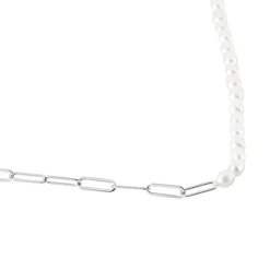 Collier Argent Staines Oxydes De Zirconium