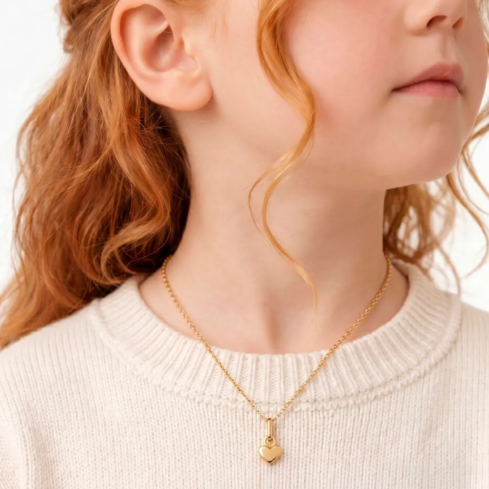 Marc Orian Colliers Cœur|Colliers > Collier Aricia Coeur Or Jaune