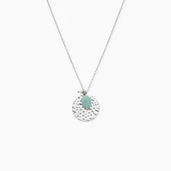 Marc Orian Colliers|Colliers Avec Pierres > Collier Aroha Argent Blanc Amazonite Perle De Culture