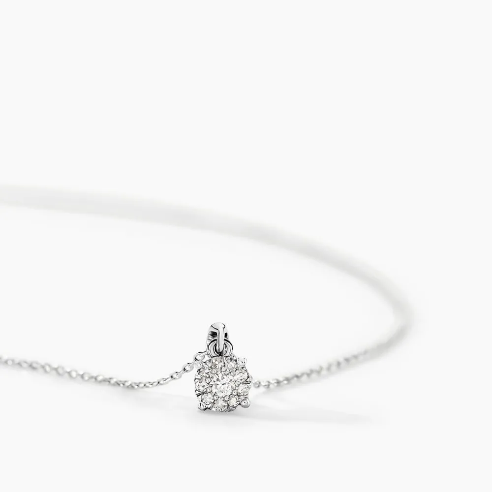 Marc Orian Colliers Diamant|Colliers > Collier Artemis Or Blanc Diamant