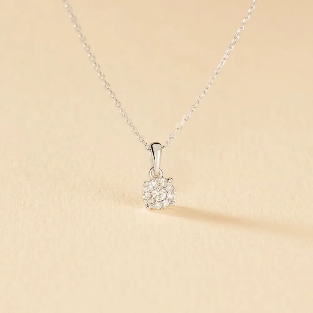 Marc Orian Colliers Diamant|Colliers > Collier Artemis Or Blanc Diamant