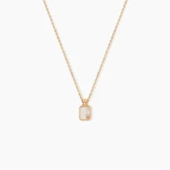 Collier Astria Plaqué Or Jaune Nacre