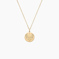 Collier Astro Plaqué Or