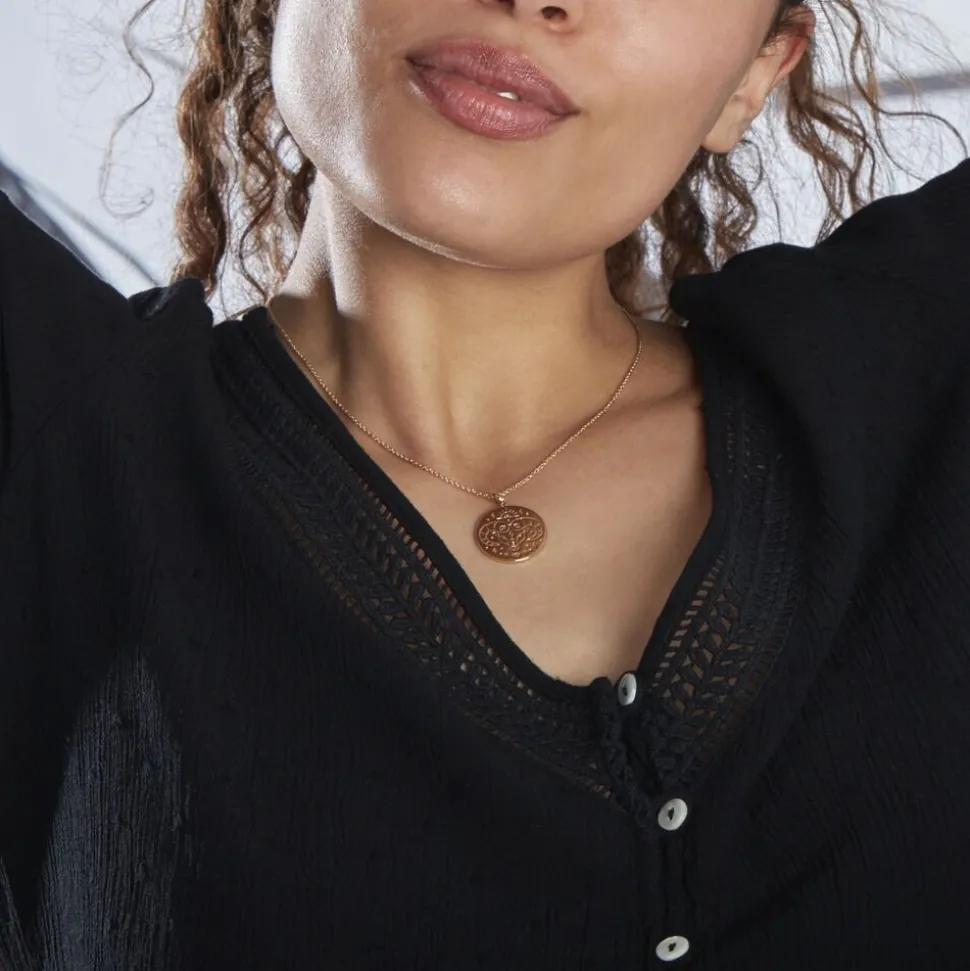 Collier Astro Plaqué Or