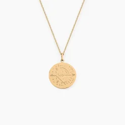 Collier Astro Plaqué Or