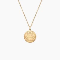 Collier Astro Plaqué Or
