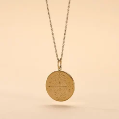 Collier Astro Plaqué Or