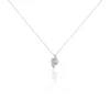 Collier Asya Or Blanc Diamant