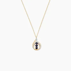 Marc Orian Colliers|Colliers Avec Pierres > Collier Aurora Or Jaune Saphir Et Diamant