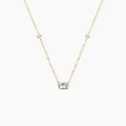 Marc Orian Colliers|Colliers Avec Pierres > Collier Ayomide Or Jaune Topaze Oxyde De Zirconium