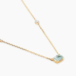 Marc Orian Colliers|Colliers Avec Pierres > Collier Ayomide Or Jaune Topaze Oxyde De Zirconium