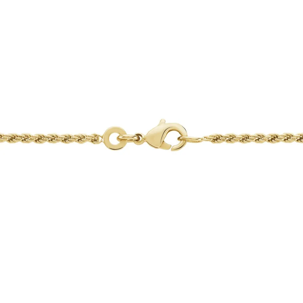Collier Azelys Plaqué Or Jaune