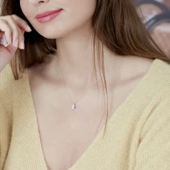 Marc Orian Colliers Diamant|Colliers > Collier Barbara Or Blanc Diamant