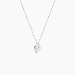 Marc Orian Colliers Diamant|Colliers > Collier Barbara Or Blanc Diamant