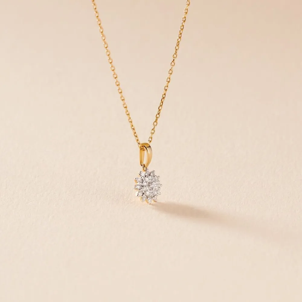 Marc Orian Colliers Diamant|Colliers > Collier Barbra Or Jaune Diamant