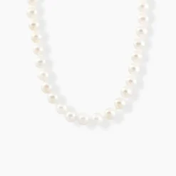 Collier Baroque Or Jaune Perle De Culture