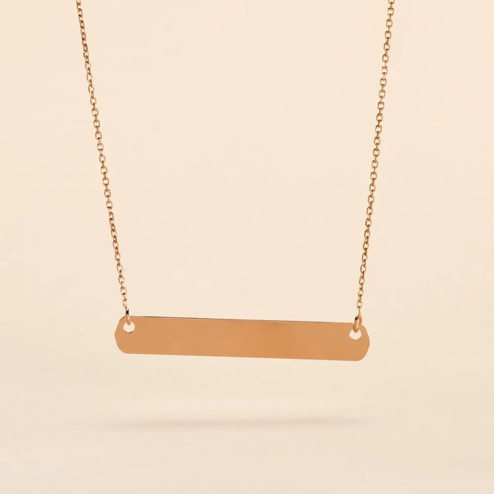 Marc Orian Colliers|Colliers Femme > Collier Beavis Or Rose