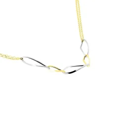 Collier Benedicte Or Bicolore