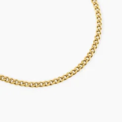 BOSS BIJOUX Colliers|Colliers Acier Inoxydable > Collier Boss Chain For Him Acier Jaune