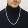 Collier Boss Chain Link Acier Blanc
