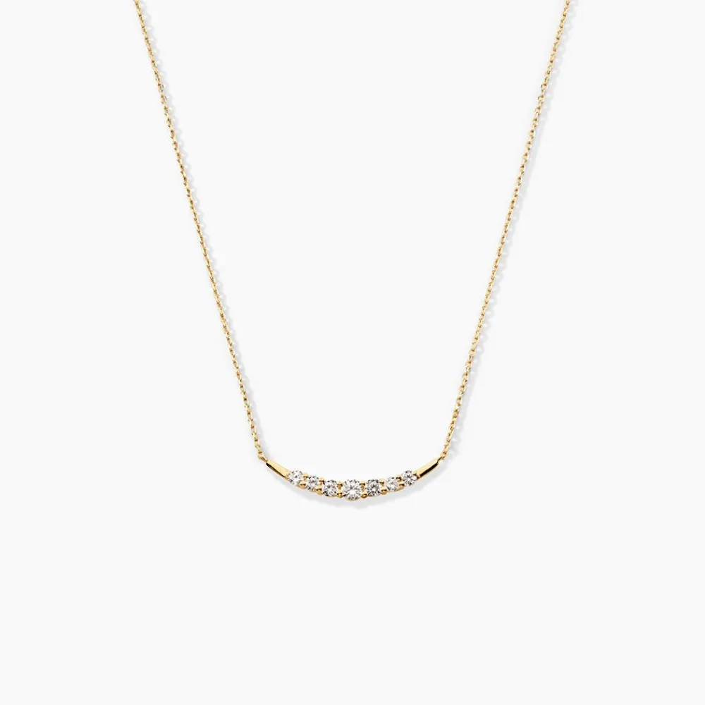 Marc Orian Colliers|Colliers Avec Pierres > Collier Brannon Or Jaune Oxyde De Zirconium
