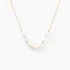 Marc Orian Colliers|Colliers Avec Pierres > Collier Bron Or Jaune Perle De Culture