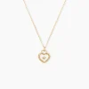 Marc Orian Colliers Cœur|Colliers > Collier Bronte Or Jaune Nacre Diamant