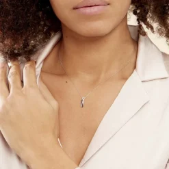 Marc Orian Colliers Diamant|Colliers > Collier Callune Or Blanc Diamant