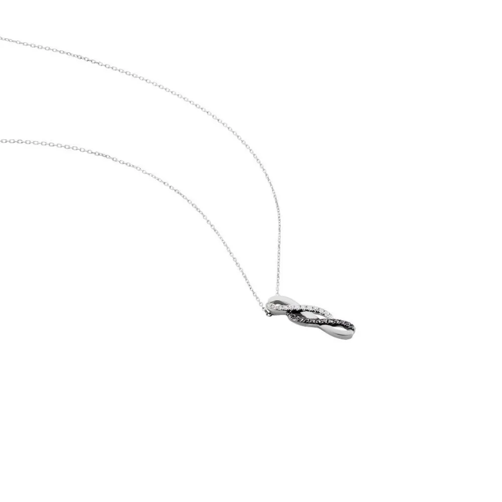 Marc Orian Colliers Diamant|Colliers > Collier Callune Or Blanc Diamant