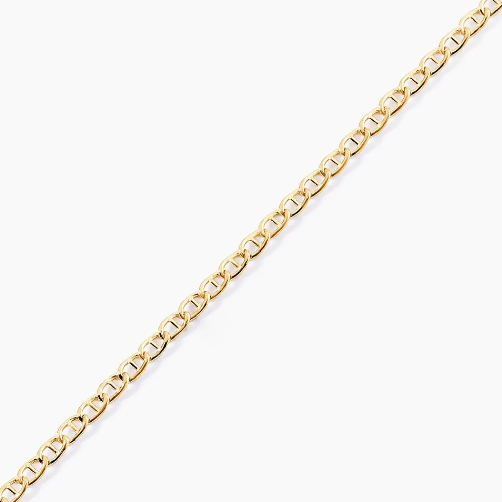 Marc Orian Colliers|Chaines Femme > Collier Capucin Or Jaune Maille Marine Plate