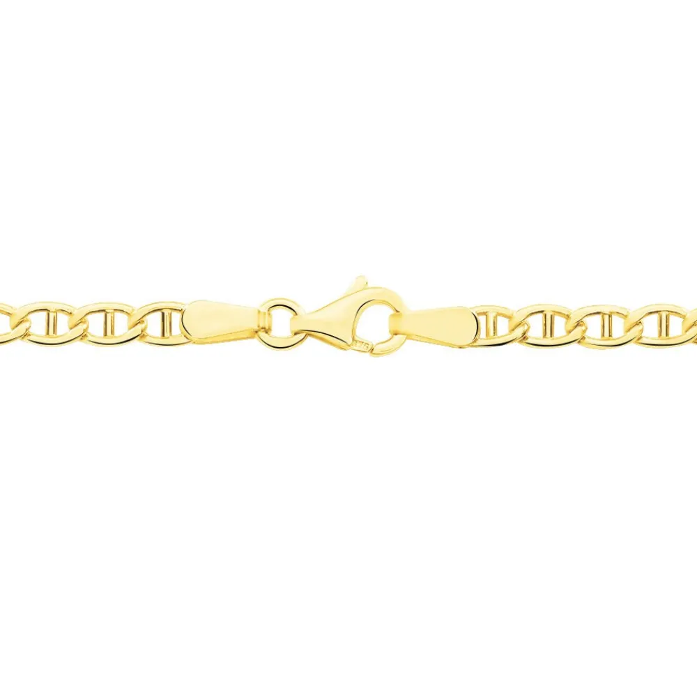 Marc Orian Colliers|Chaines Femme > Collier Capucin Or Jaune Maille Marine Plate