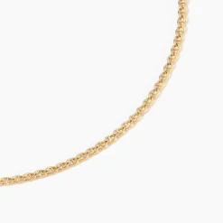 Marc Orian Colliers|Bijoux Femme > Collier Capucin Or Jaune Maille Marine Plate