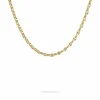 Marc Orian Colliers|Chaines Femme > Collier Carlo Or Bicolore Maille Marine Ronde